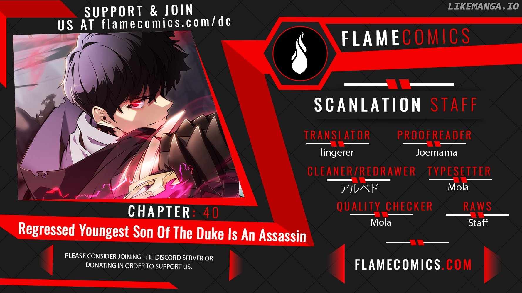 The Regressed Son of a Duke is an Assassin Chapter 40 1